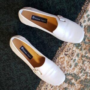 Vintage Etienne Aigner White Women’s Loafers